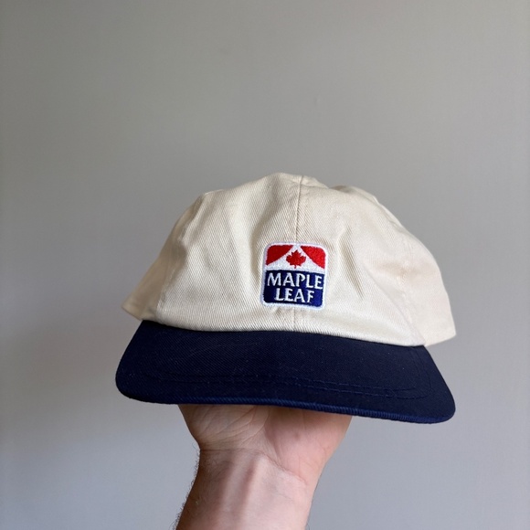Vintage Maple Leaf Food Company Dad hat trucker hat style cap - Picture 1 of 7